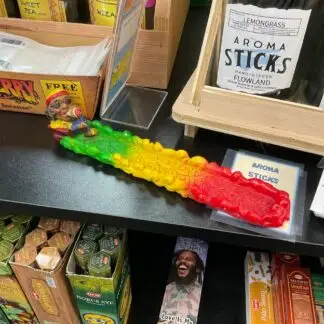 Jamaican Leaf Polyresin Incense Burner