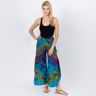 Jayli Mila Rayon Open Side Pants Mudmee Medium
