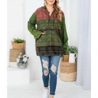 Kathmandu Imports Cotton Pullover Hoodie Asst Colors