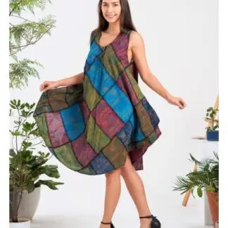 Kathmandu Multi Patch Short Tank Dress - One Size