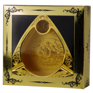 King Palm Ashtray Bermuda Gold