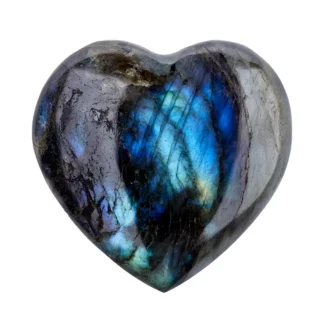 Labradorite Heart by Size 3-4cm