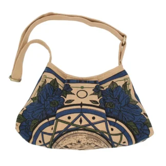 Lakhay's Sun Bandana Print Bag Blue