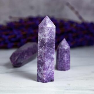 Lepidolite Towers by Weight 140g