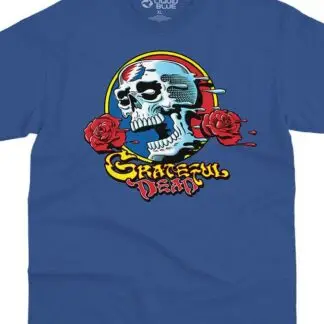 Liquid Blue Melt Your Face Denim T-Shirt Medium