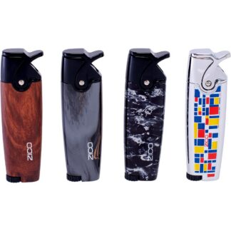Lucienne Modernity Single Flame Torch Lighter 3.25" - Assorted Design