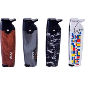 Lucienne Modernity Single Flame Torch Lighter 3.25" - Assorted Design