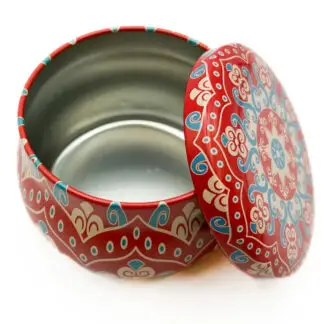 Mandala Tin w/ Lid  - Designs Vary