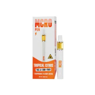 MCRO THCA/CBD 1g Disposable Tropical Citrus + THCV (S)