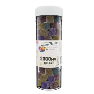 Mellow Fellow M-Fusions 2000mg D8 Gummies 40ct Fruit Punch