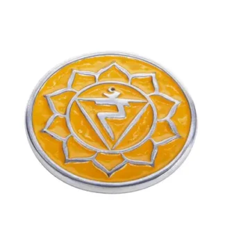 Metal Chakra Incense Holder Solar Plexus