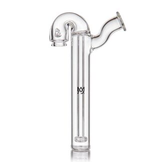 MJ Arsenal Puffco Pivot Glass Attachment 5" Sidecar Bubbler