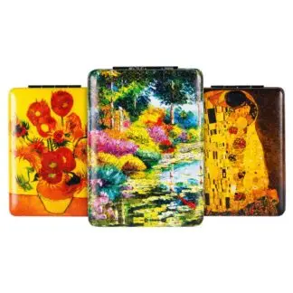 Modern Art Compact Mirror Asst Colors