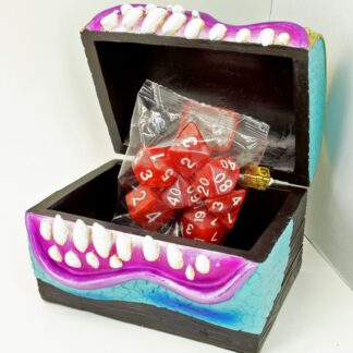 Monster Box w/ Set of Gaming Dice