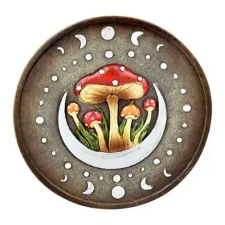 Moons Over My Mushroom Incense Burner 4.75"