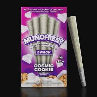 Munchies 1g THCA Pre-Rolls 5pk Blue Kush Cake (I)
