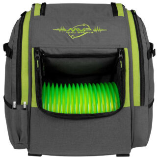 MVP Backpack Bag with Cordura 1000D Material Gray/Lime