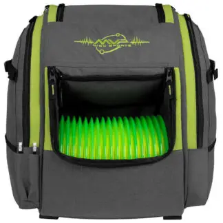 MVP Backpack Bag with Cordura 1000D Material Gray/Lime