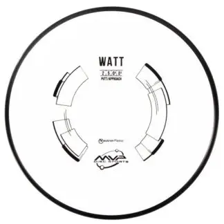 MVP Discs Neutron Watt Blank White 170 - 175g