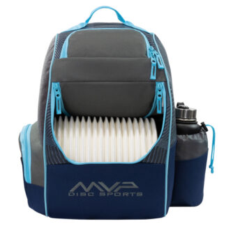 MVP Shuttle Disc Golf Bag with Velcro Khaki / Purple