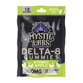 Mystic Labs D8 Gummies Mixed Berry Magic 50ct 2500mg - 50mg per Piece