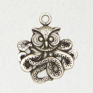 Nirvana Octo-Owl Pendant w/ Simple Cord