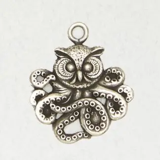 Nirvana Octo-Owl Pendant w/ Simple Cord
