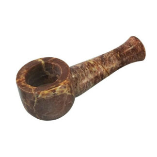 Offering Cup Stone Hand Pipe 2.5"