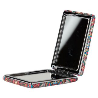 Owl Compact Mirror Asst Colors