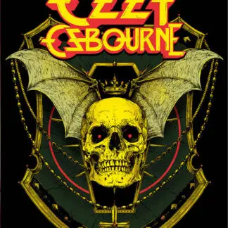 Ozzy Skull Poster 24" x 36"