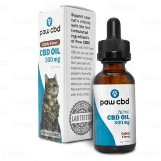 Paw CBD Oil Catnip Flavor 300mg by CBDMD