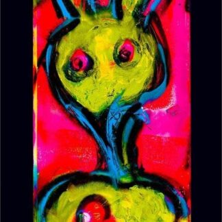 Periscope Bunny Mamma Blacklight Poster 24" x 36"