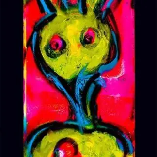Periscope Bunny Mamma Blacklight Poster 24" x 36"