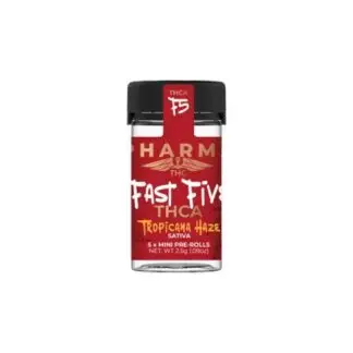 PharmaTHC Fast Fives THCA Dogwalker Pre-Rolls 5ct Astro Candy (H)