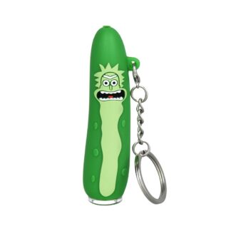 Pickle Richard Silicone Chillum Keychain - 3"
