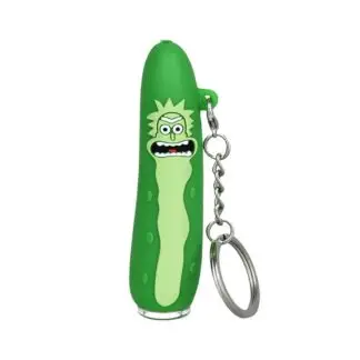 Pickle Richard Silicone Chillum Keychain - 3"