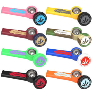 Piecemaker Karma Silicone Pipe 3.5" Asst Colors