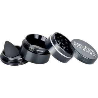 Piranha Pollinator Aluminum Grinder 4pc 2" Orange
