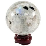 Polished Rainbow Moonstone Sphere 3"