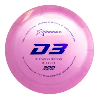 Prodigy Discs D3 Driver 500 Plastic (Colors Vary) 173g
