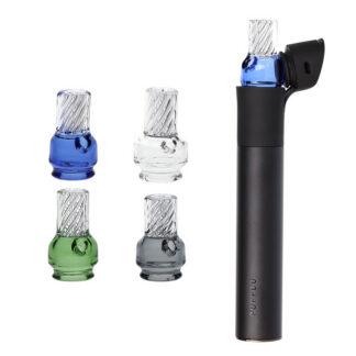 Puffco Pivot Vortex Glass Mouthpiece Attachment - Colors Vary