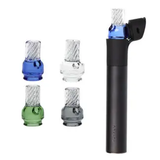 Puffco Pivot Vortex Glass Mouthpiece Attachment - Colors Vary