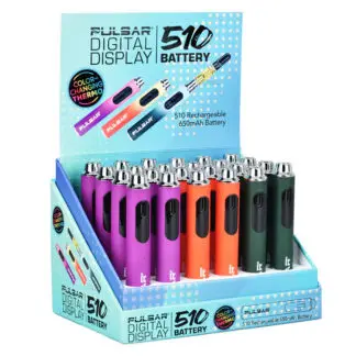 Pulsar Digital Display 510 Cart Battery 650mAh - Thermo Series