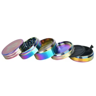 Pulsar Herb/Wax Storage Grinder 5-Piece 2.5" Pink