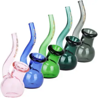 Pulsar Upright Sherlock Glass Hand Pipe - 5" Colors Vary