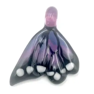 Purple Wing Pendy by Windstar Glass