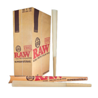 RAW Classic Pre-Roll Cone SuperNatural (1ct)