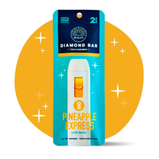 Realize Diamond Bar THCA Live Resin Disposable Pineapple Express (S) 4g