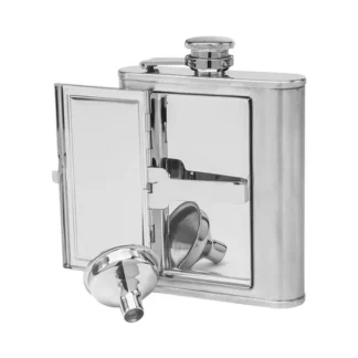Revelry the Accomplice Flask w/ Built-In Stash Compartment 5oz