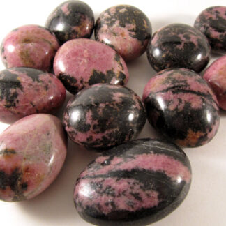 Rhodonite Pebble by Size XS